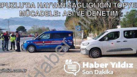 Karpuzlu’da Hayvan Sağlığı İçin Topyekün Mücadele: Aşı ve Denetim
