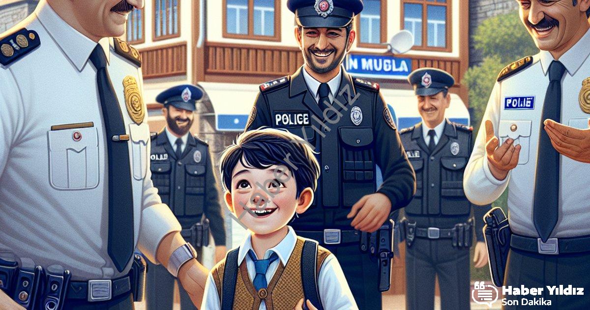 "Muğla'da Gönülleri Fetheden Operasyon: Hamza'nın Polislik Hayali Gerçek Oldu" başlıklı haber için f