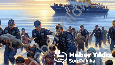 İzmir Sahil Güvenlik Ekiplerinden Peş Peşe Göçmen Operasyonları