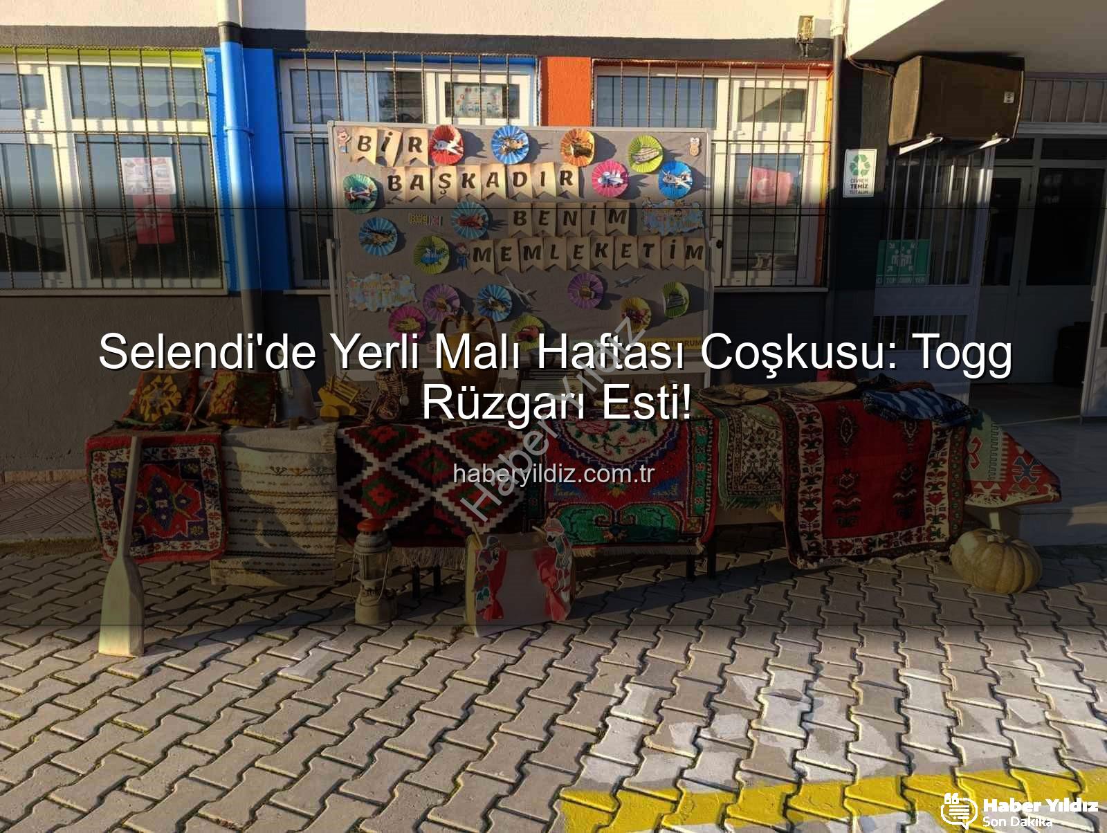 Yerli Malı Haftası - Selendi'de Yerli Malı Haftası Coşkusu: Togg Rüzgarı Esti!