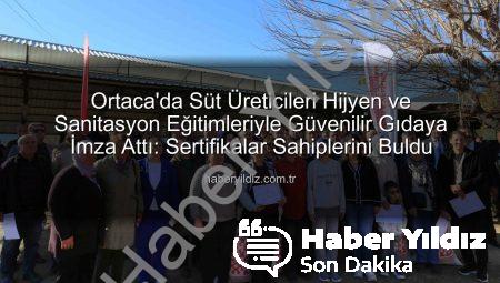 Ortaca’da Süt Üreticileri Hijyen ve Sanitasyon Eğitimleriyle Güvenilir Gıdaya İmza Attı: Sertifikalar Sahiplerini Buldu