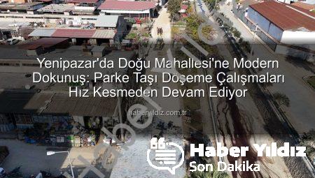Yenipazar’da Doğu Mahallesi’ne Modern Dokunuş: Parke Taşı Döşeme Çalışmaları Hız Kesmeden Devam Ediyor