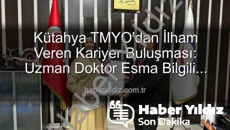 Kütahya TMYO’dan İlham Veren Kariyer Buluşması: Uzman Doktor Esma Bilgili Öğrencilerle Buluştu