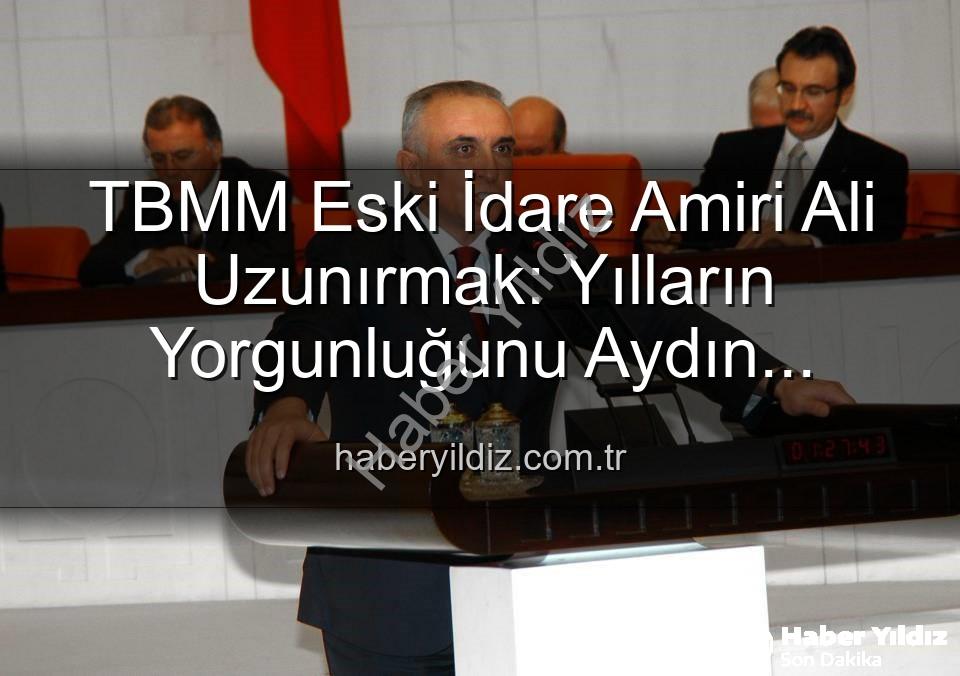 Ali Uzunırmak tarım - TBMM Eski İdare Amiri Ali Uzunırmak: Yılların Yorgunluğunu Aydın Topraklarında Tarımla Atıyor